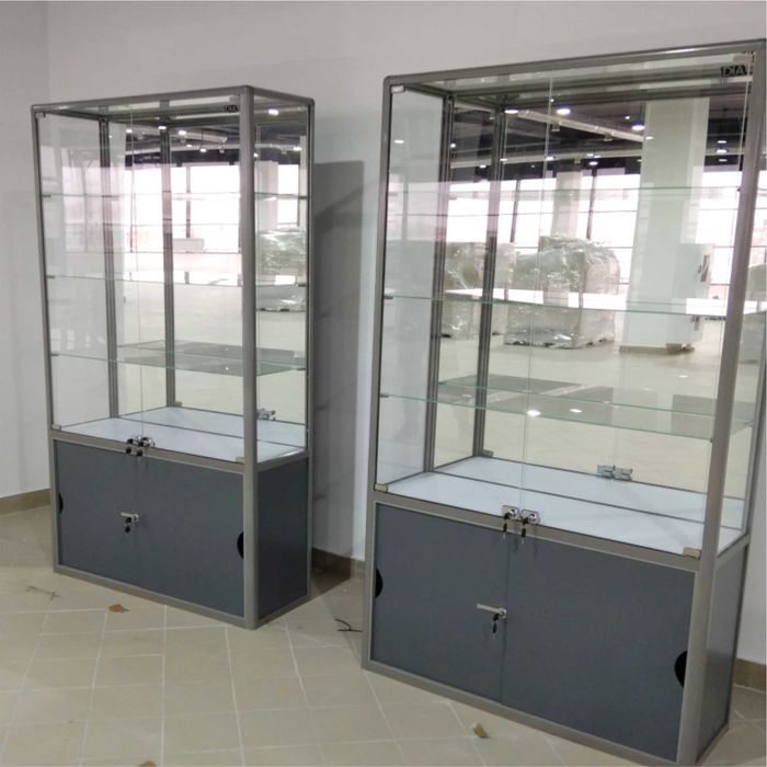 Прилавок витрина, стеклянная, metal oynaly vitrina va prilavkalar