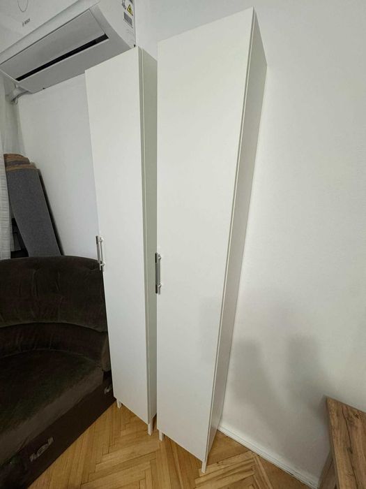 NYSJÖN dulap baie Ikea cu maner metalic (doua bucati)