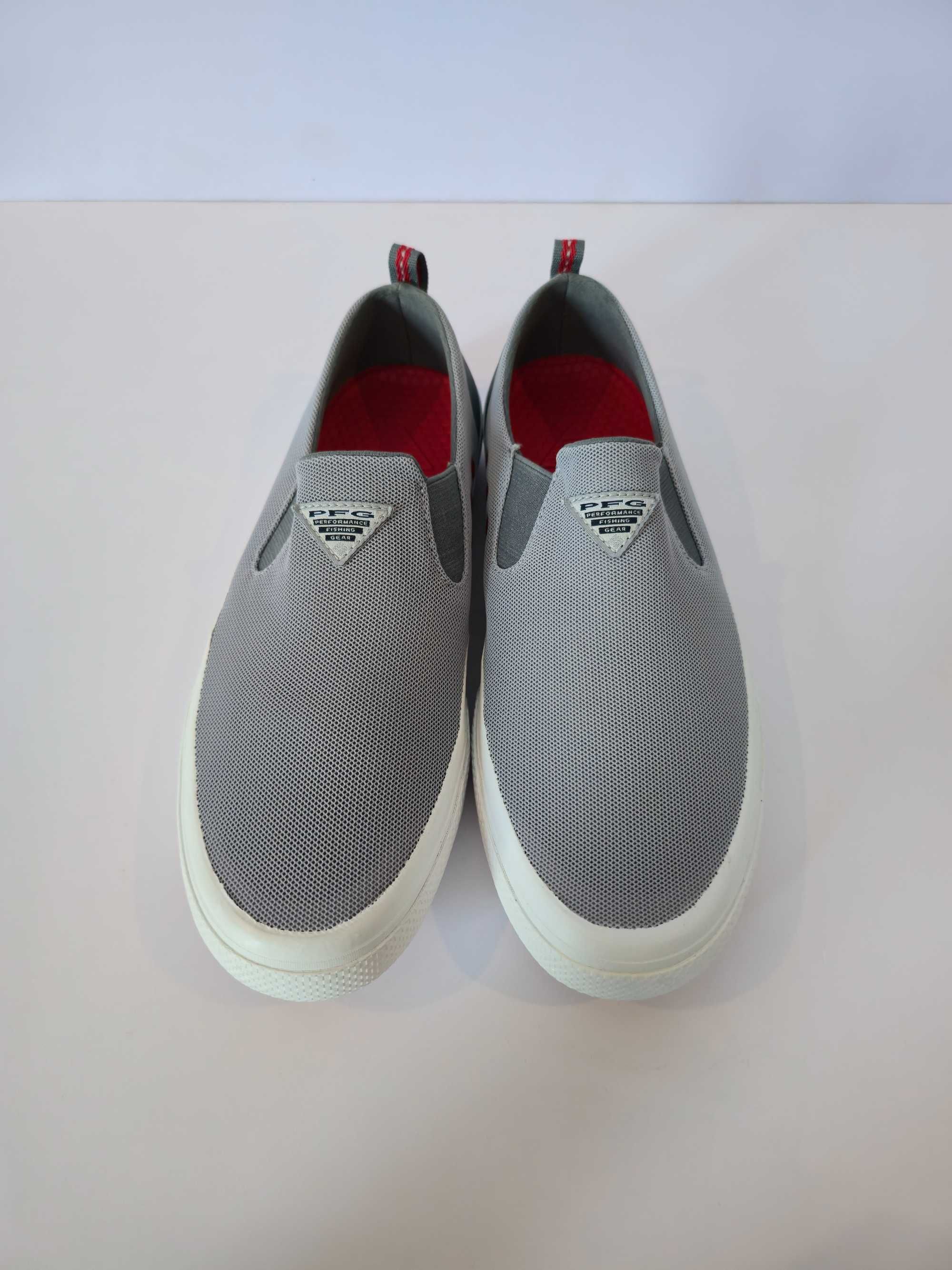 Туфли Columbia Bahama Vent PFG Fishing Boat Shoes Gray Omni-Grip