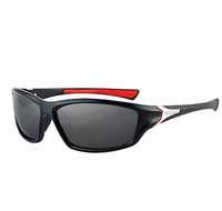 Мъжки Слънчеви Очила#Черни Стъкла#Поляризирани#Uv 400#New#С Калъф