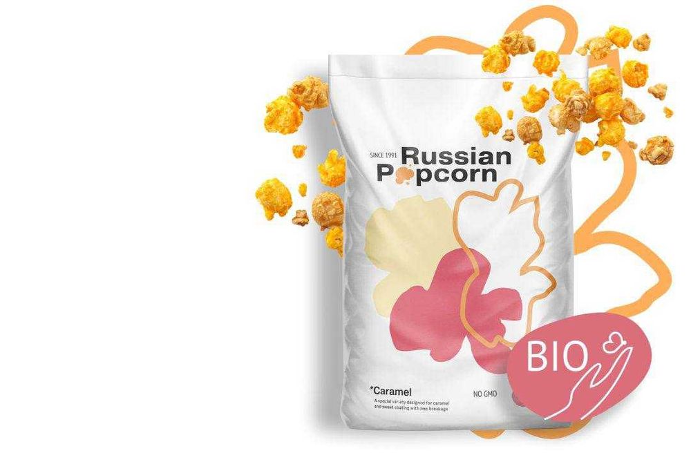 Высококачественные зерна кукурузы для попкорна