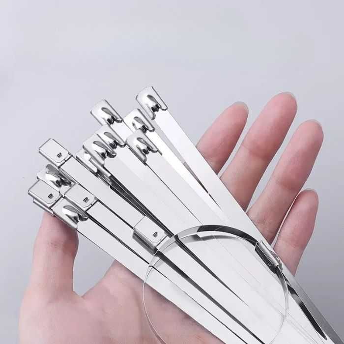 Метални опашки 4.6×200 мм – неръждаема стомана, 50 брк-т