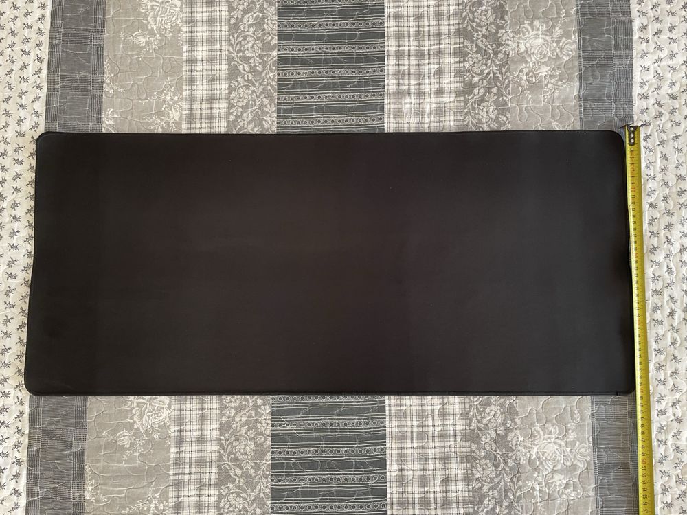 Desk mat gaming negru