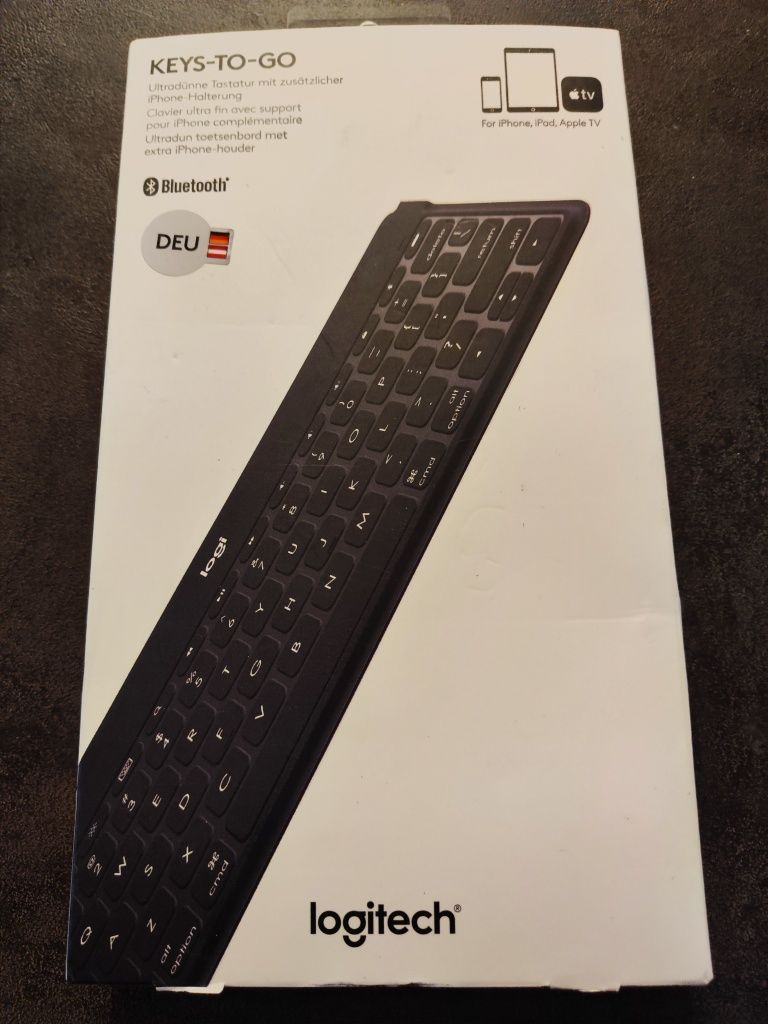 Tastatura bluetooth Logitech Keys-To-Go Ultrathin pentru iPad Mini 5