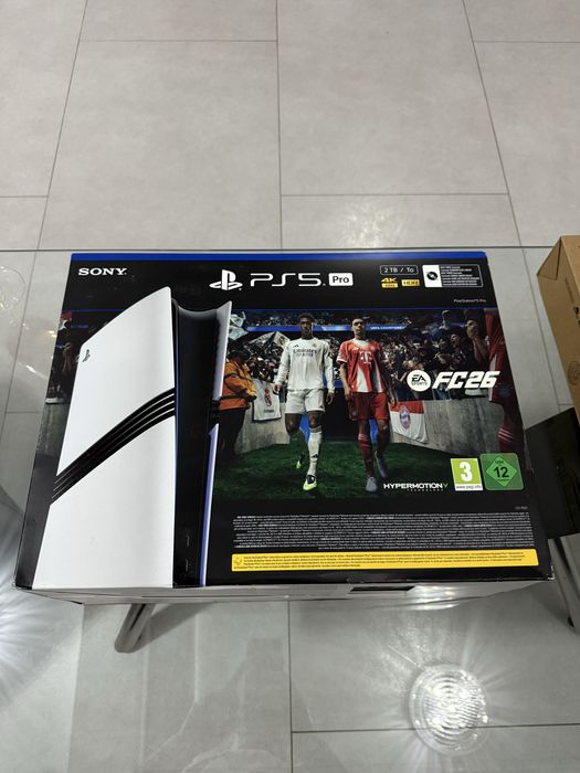 PlayStation 5 PS5 Pro 2TB Digital Edt. FC26 • NOU / SIGILAT •