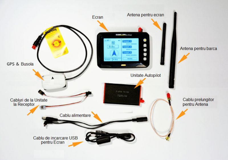 Autopilot universal pentru Navomodele de Plantat / TOSLON X-PILOT