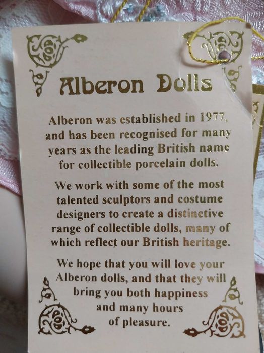 Порцеланова кукла Сузана (268) от AlberonCollection лимитирано издание