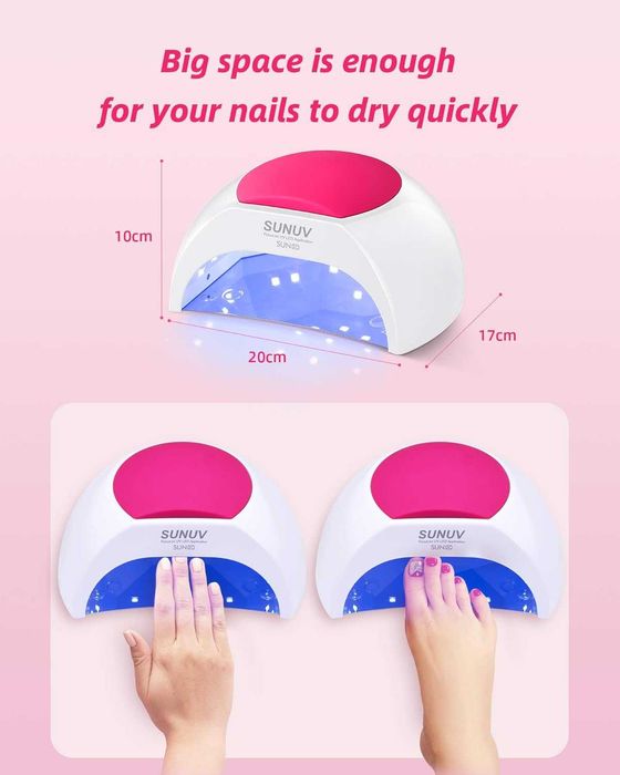 Lampa Profesionala Manichiura Pedichiura UV/LED, REDUSE de la 200RON