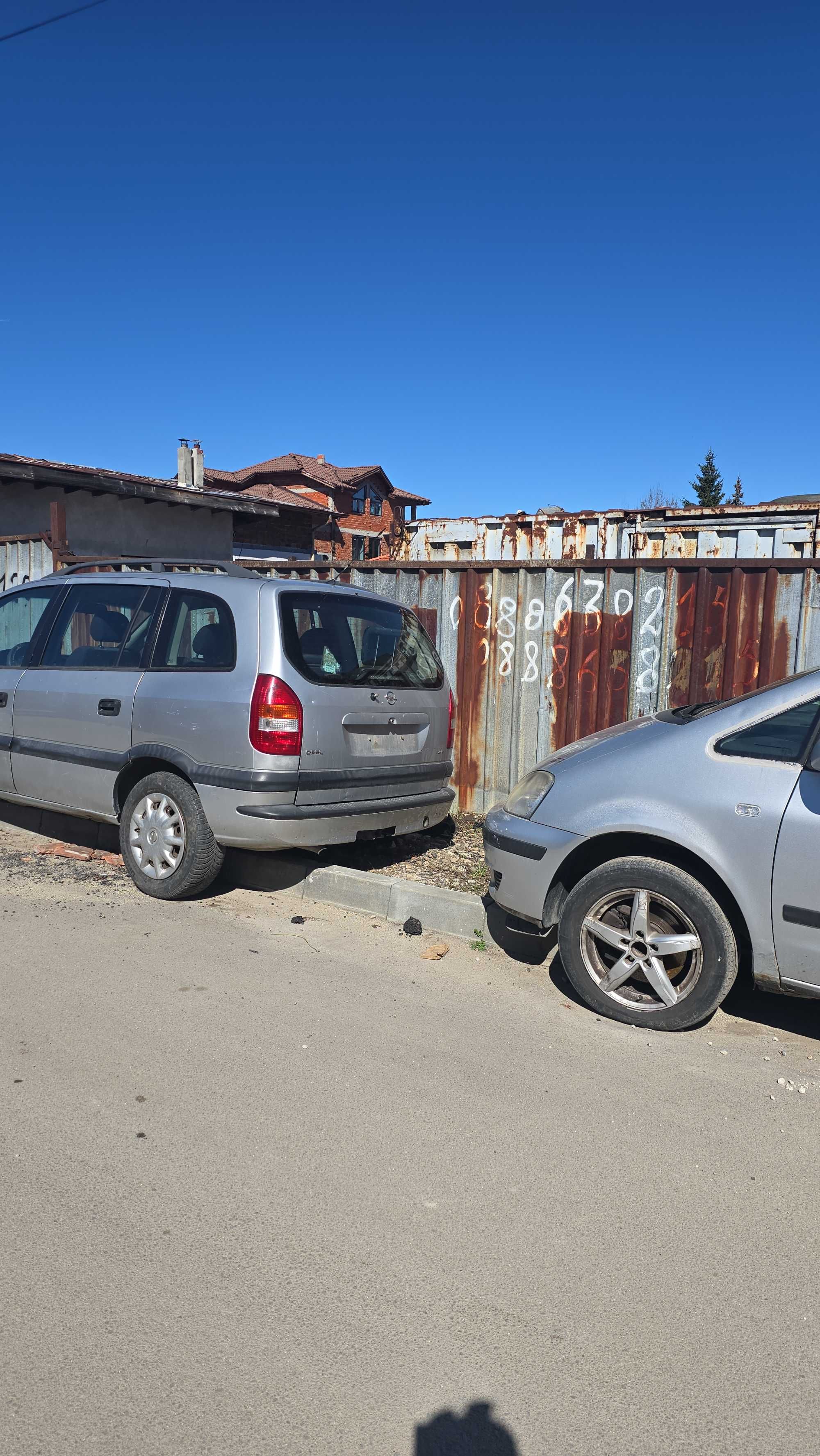 Opel zafira 1.8 бензин  ford galaxy 1.9 дизел  на части