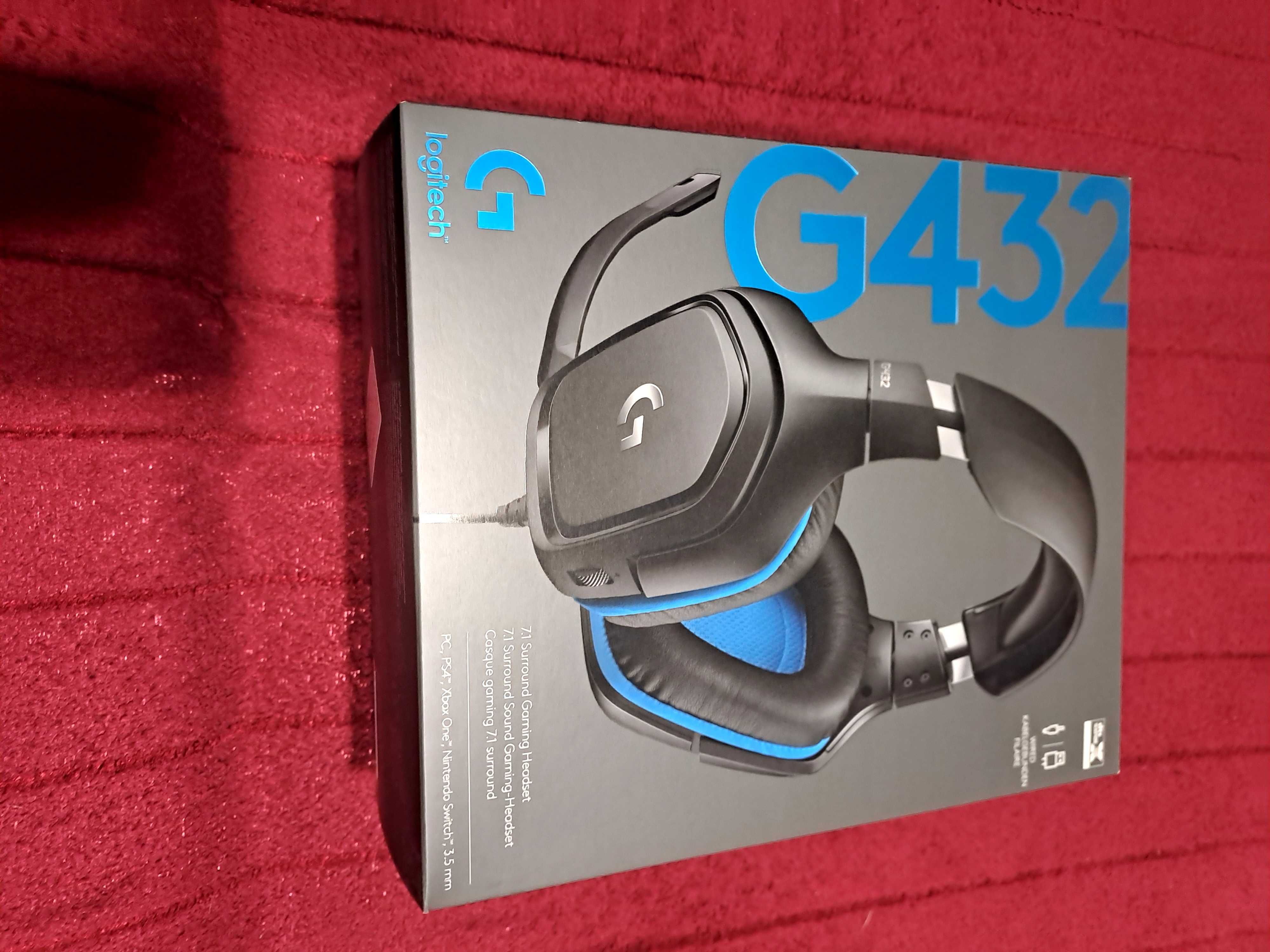 Геймърски слушалки-Logitech-4327.1 с микрофон и гаранция