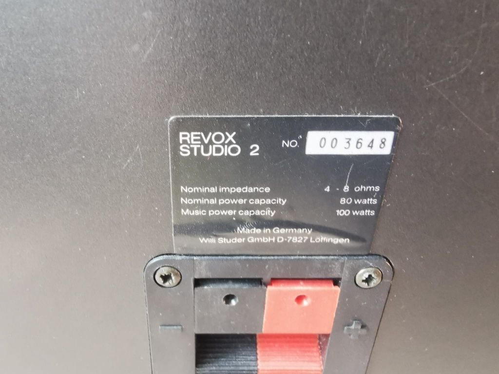 Boxe vintage  Revox