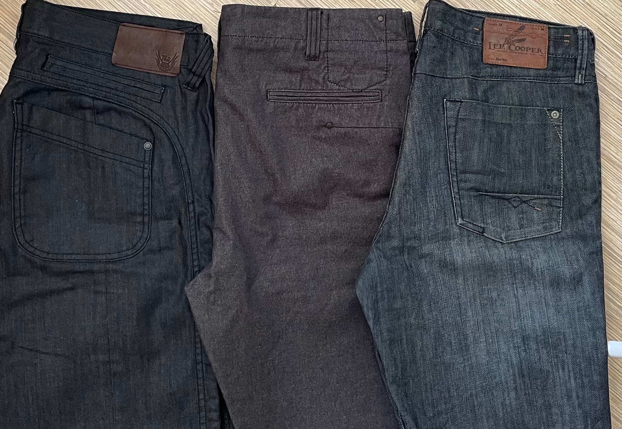 Нови Мъжки дънки размер М          Zara, Lee Cooper, H&M