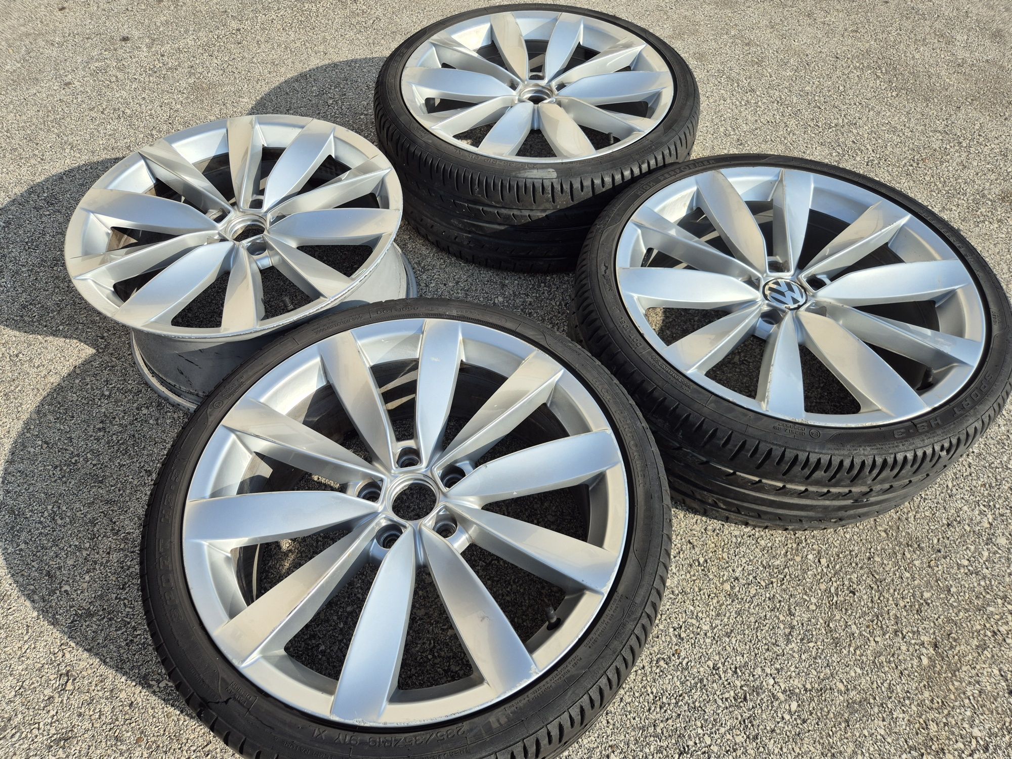 5х112/19 с гуми VW Passat CC Arteon Skoda 5x112/19 Фолксваген Шкода