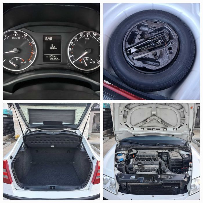 Skoda Octavia 2 berlina, an 2012, 1.4 MPI, EURO 5, 137000 KM REALI