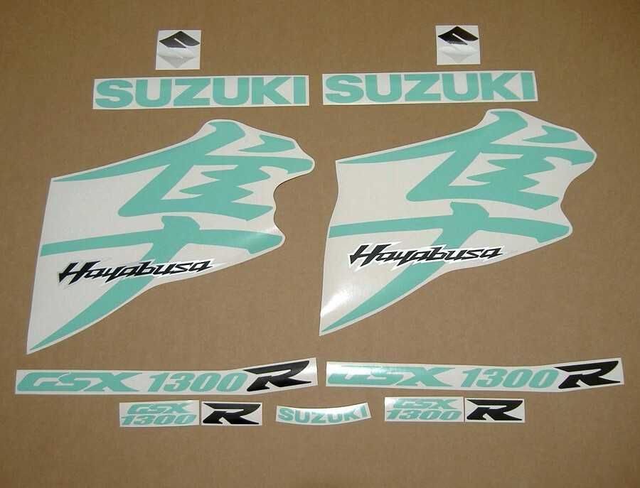 Стикери Сузуки Хаябуса 2-ра генерация различни цветове Suzuki hayabusa