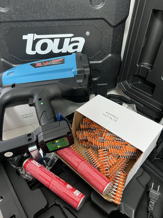 Pistol cuie beton si metal Toua