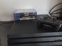 PlayStation 4 Pro 1Tb + 4 jocuri