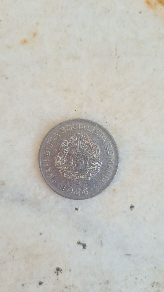 Moneda 1 leu 1966 colectie Arta