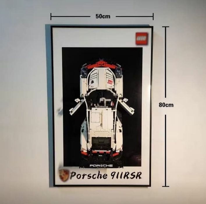 Porsche конструктор собранный с рамкой