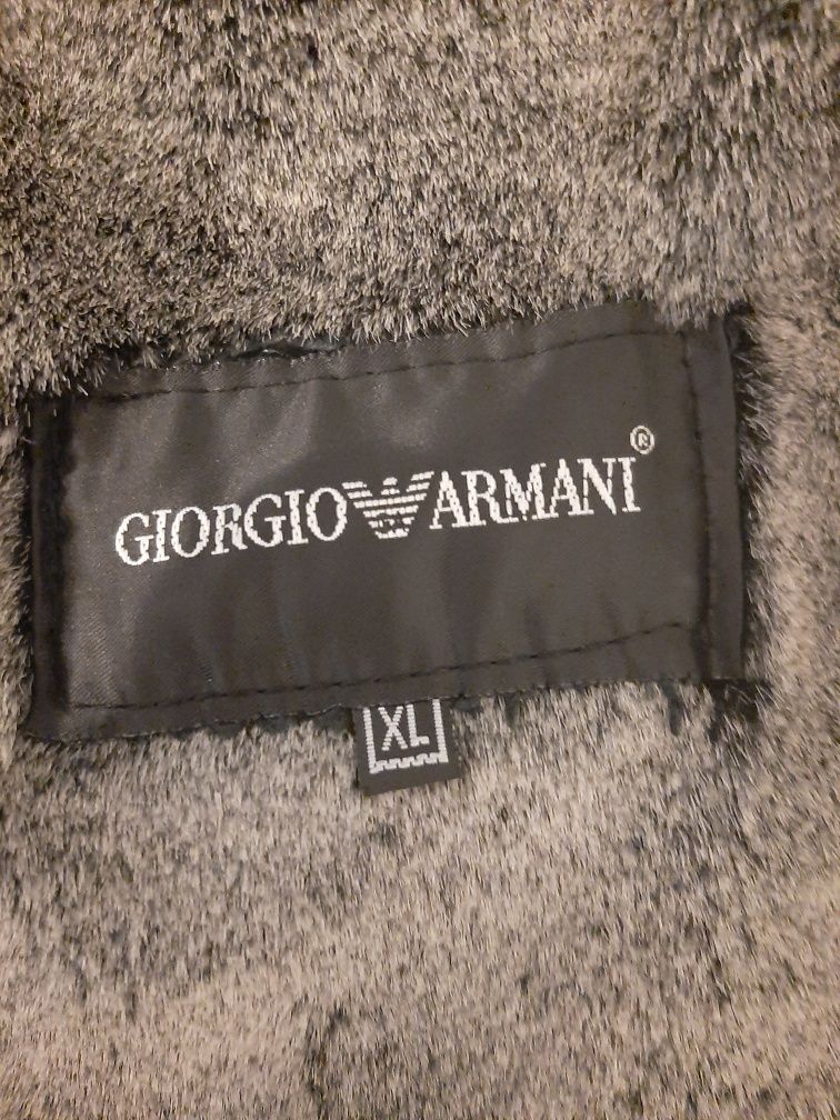 Vând geacă de piele  Giorgio Armani