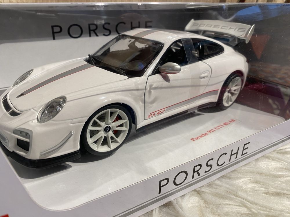 Bburago PORSCHE 911 GT3 RS machetă auto scara 1:18 metal