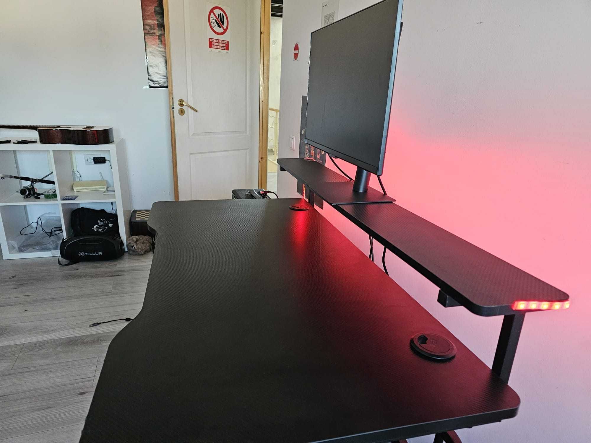 Birou gaming negru