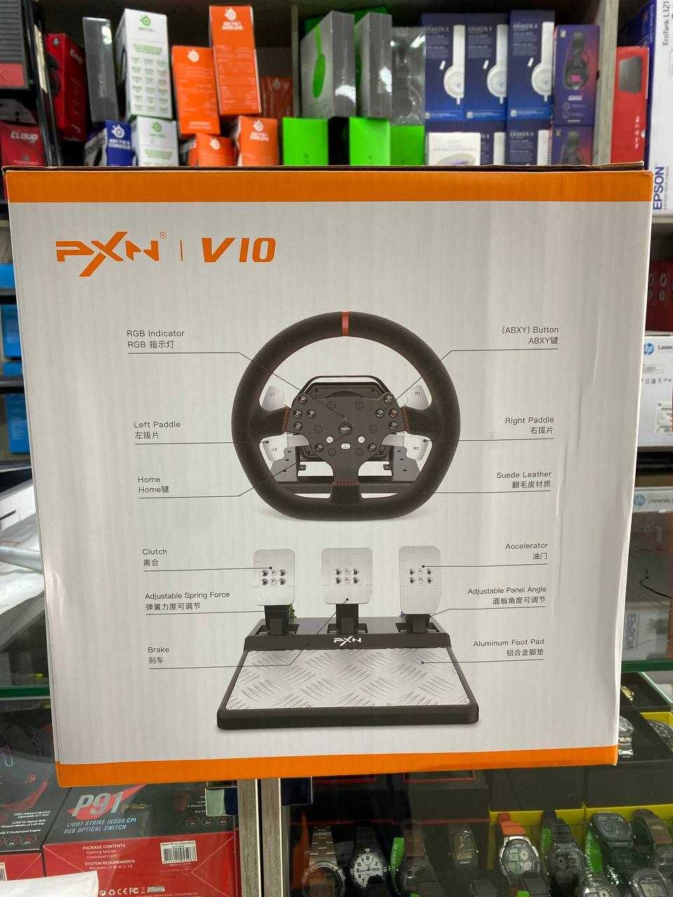 PXN v10 игровой руль педаль скорость поддерживает -  Xbox - PS345 - PC