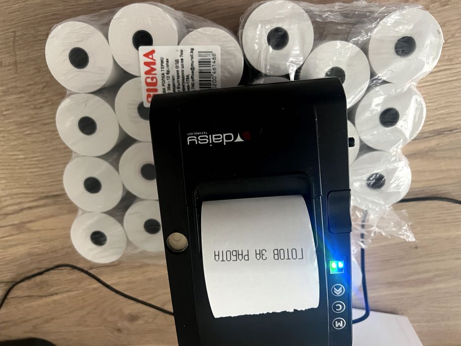 Android POS терминал, фискален принтер Daisy, скенер, MY POS терминал