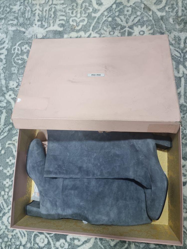Оригинальные Сапоги Miu Miu