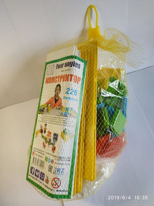 Конструктор Four Angles 226 дет Доставка по Казахста Сделано в Казахст