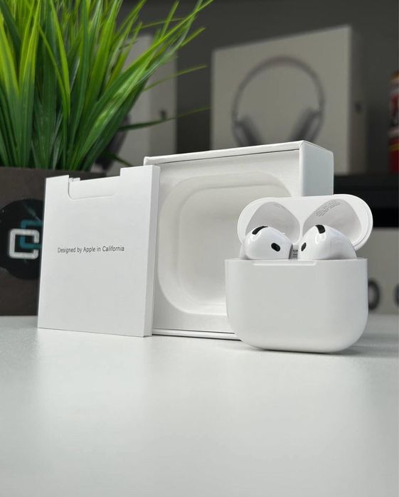 AirPods 4, ANC с шумоподавлением, эйрподс, 1в 1 беспроводные наушники