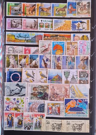 Colectie timbre Franta si Monaco
