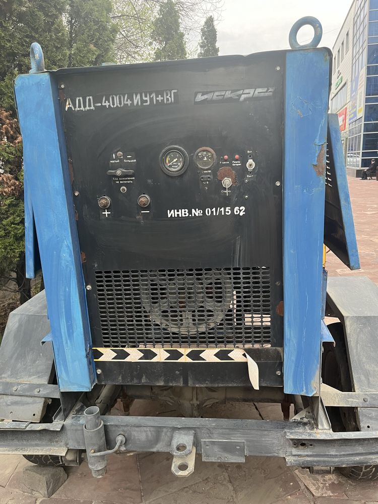 Сварочный агрегат колесный искра АДД
