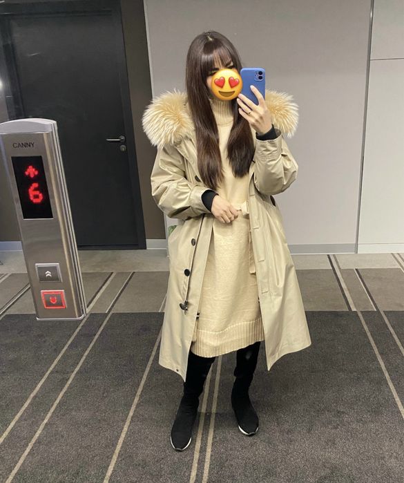 Натуральная парка зимняя