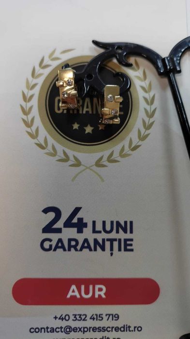 (AG 35) Cercei aur 14K B.33353 / 1120 lei