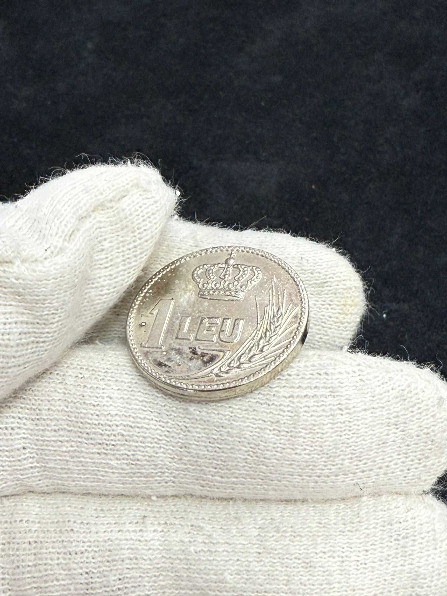 Moneda 1 leu an 1922 de proba