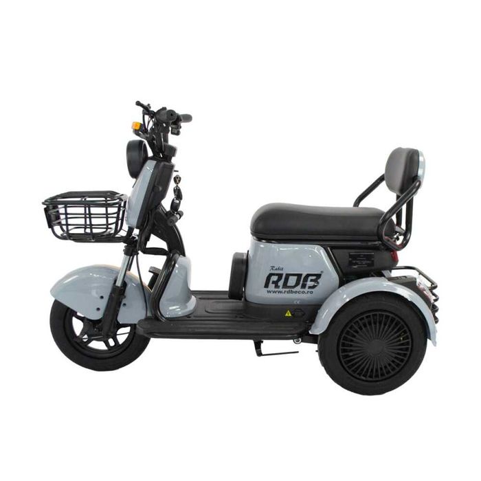 Tricicleta electrica RDB Rabbit, 1000W, 25 km/h, fara permis