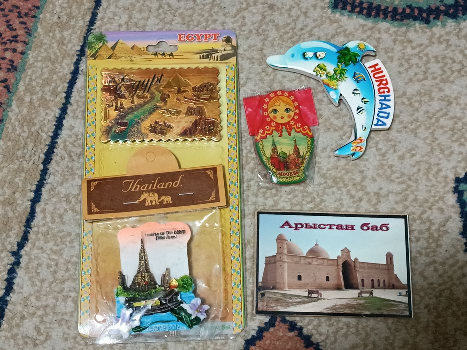 Магниты на холодильник новые