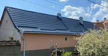 Executǎm acoperișuri tip bilka