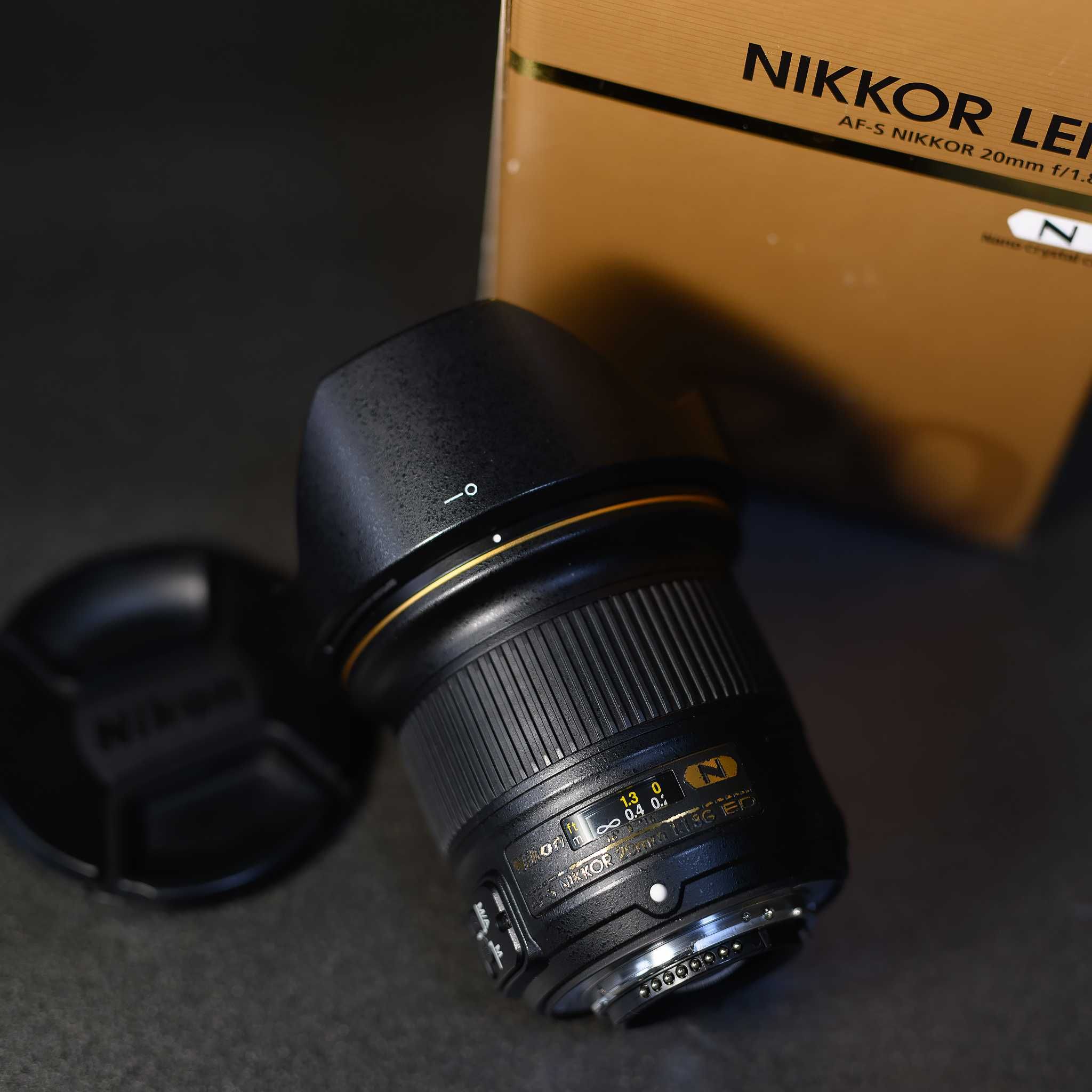 Obiectiv Foto DSLR Nikon 20mm f1.8g Nano Couting af-s