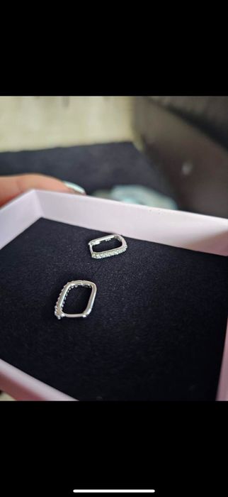 Сребърни обици 925