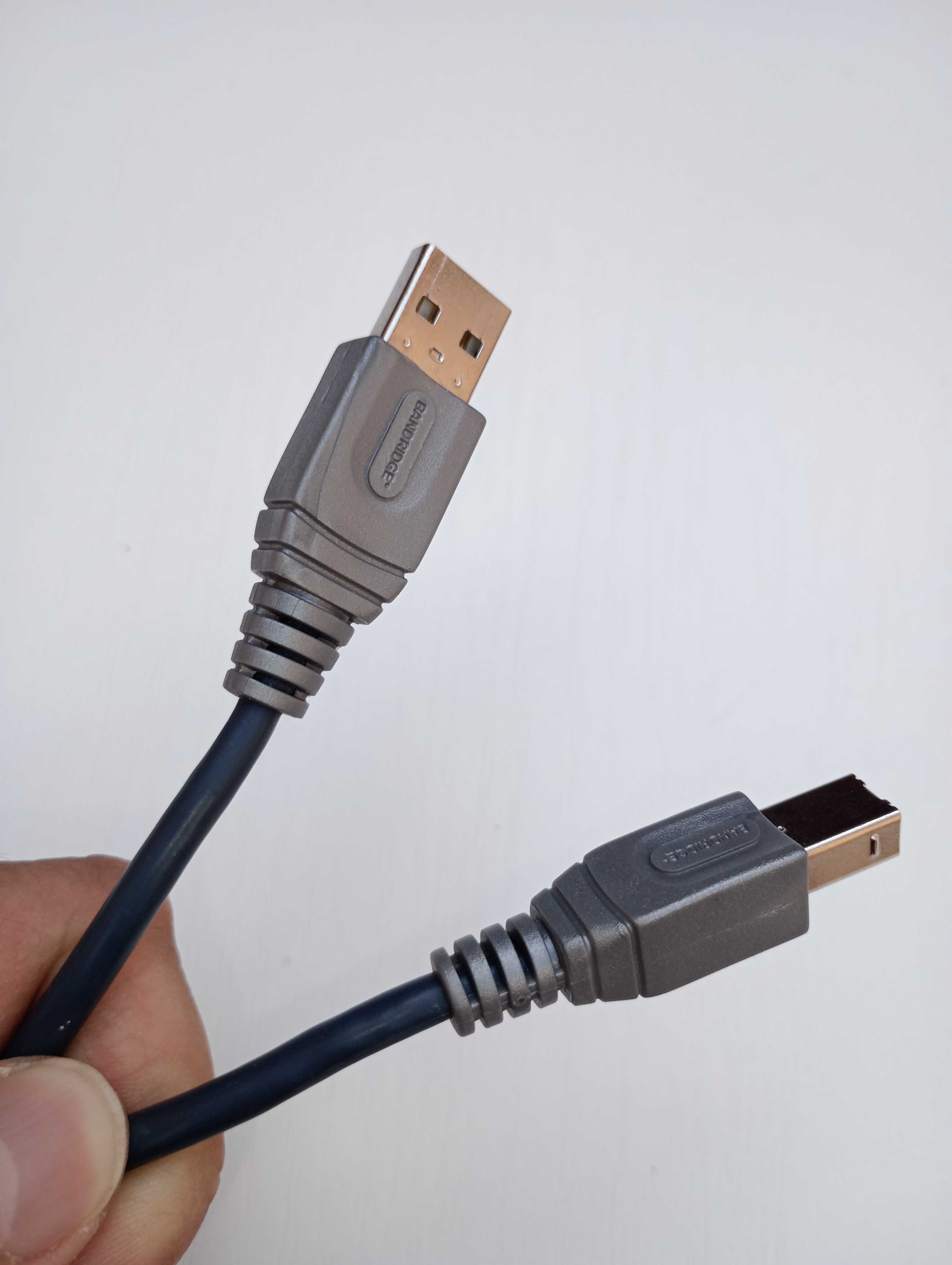 Cablu Bandridge,ecranare,mufa USB type B,1.8m pt imprimanta,scaner