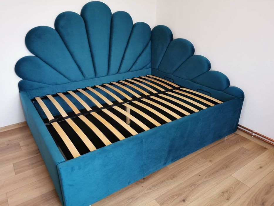 Paturi tapițate la comandă – Calitate Premium + Spațiu de depozitare