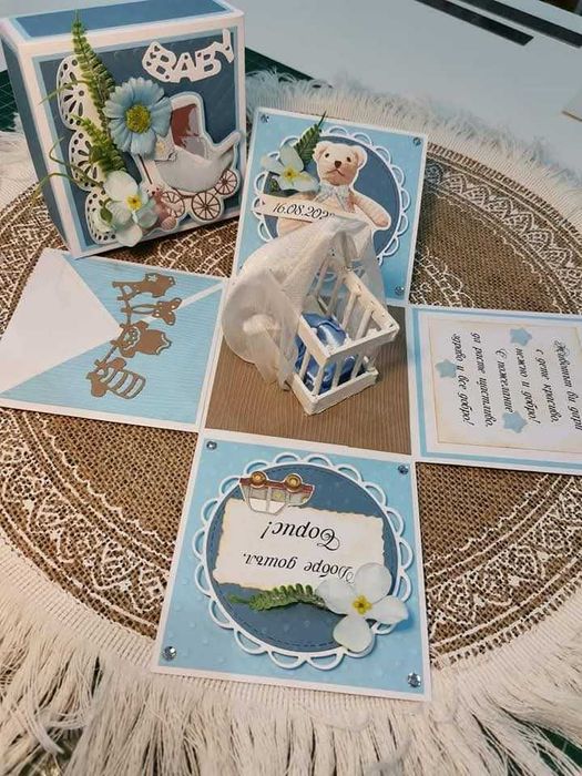 Кутия изненада за новородено бебе