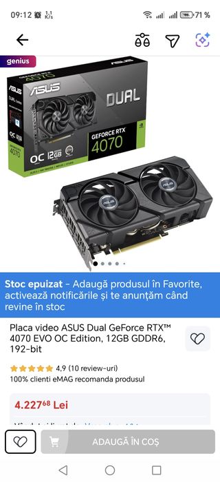 Rtx 4070 Evo oc 12gb