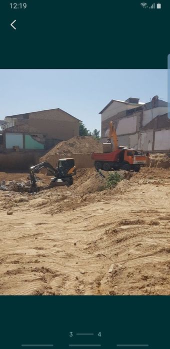 Эксковатор хизмати Услуги эксковатора вывоз строительного мусора