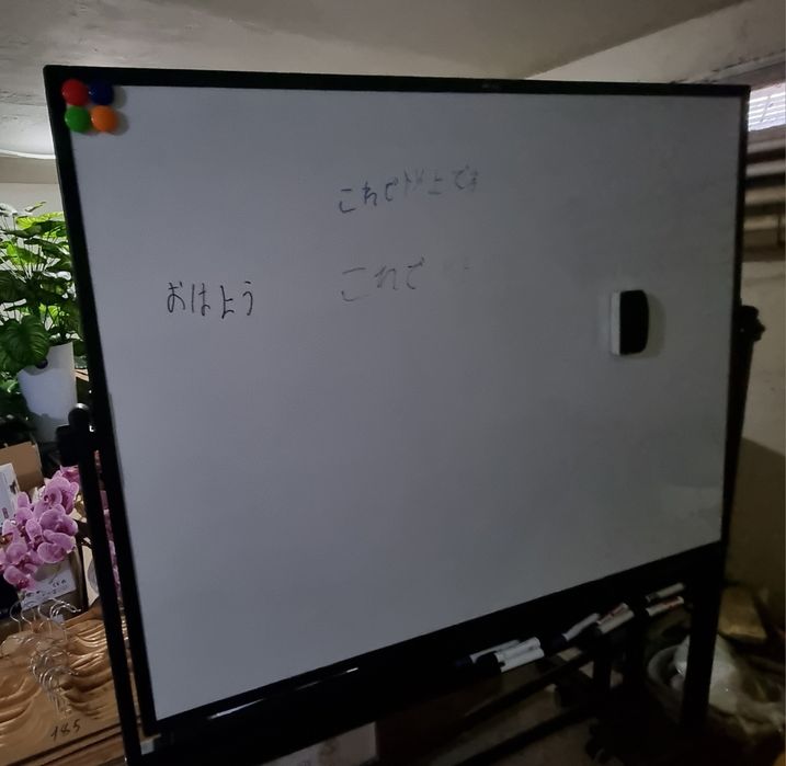 Доска маркерная 120×90 размер со стойкой