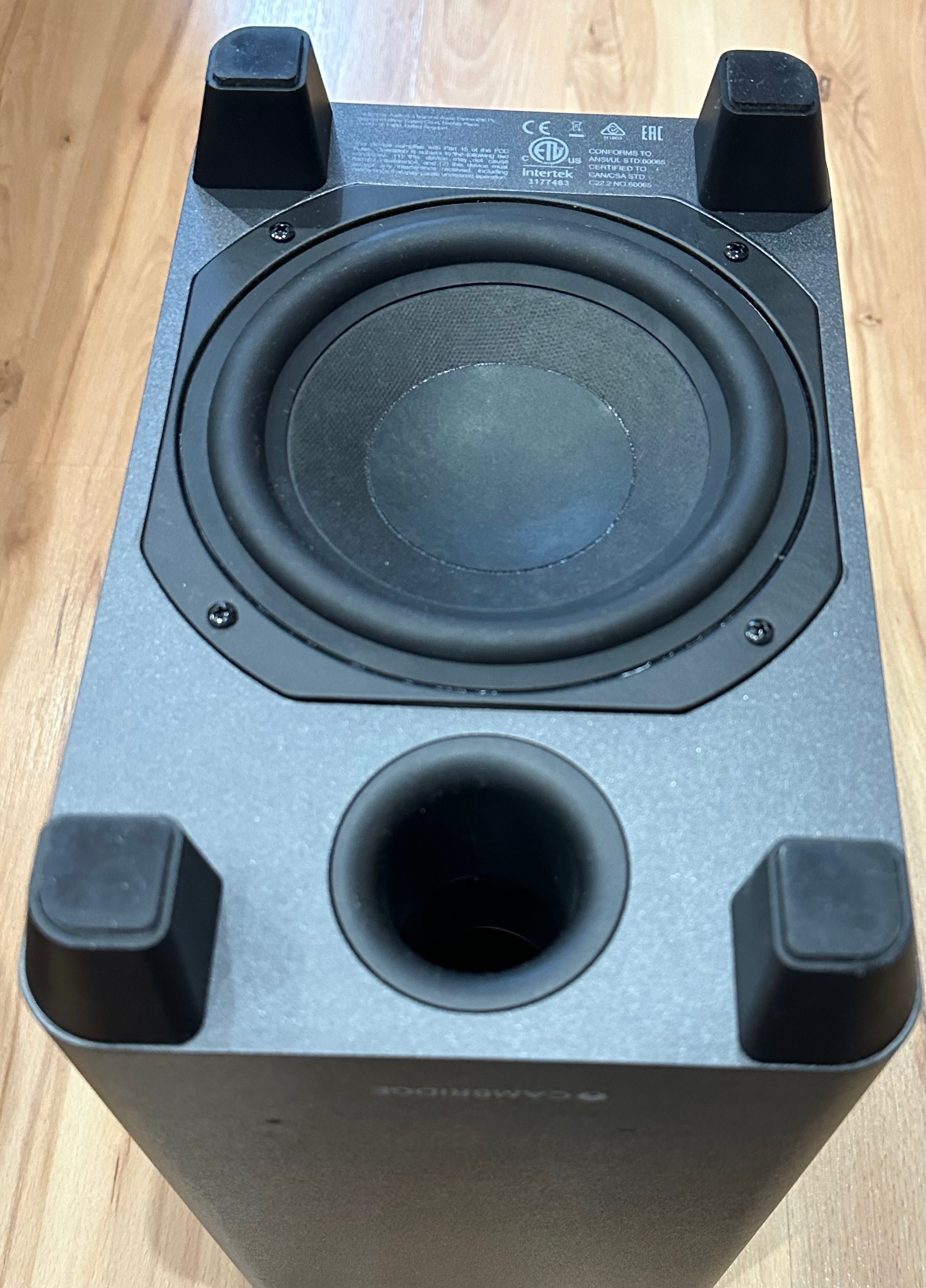 Оригинален Cambridge Subwoofer Bass   TVB2 Черен - Закупен от Англия