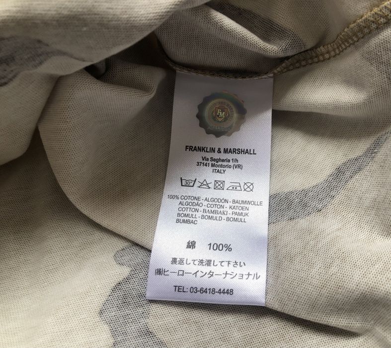 Franklin & Marshall T-shirt ОРИГИНАЛНИ мъжки тениски - S/L