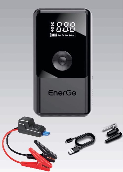 Пуско-зарядное устройство с компрессором